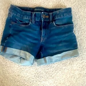 Jean shorts low rise midi Aeropostale